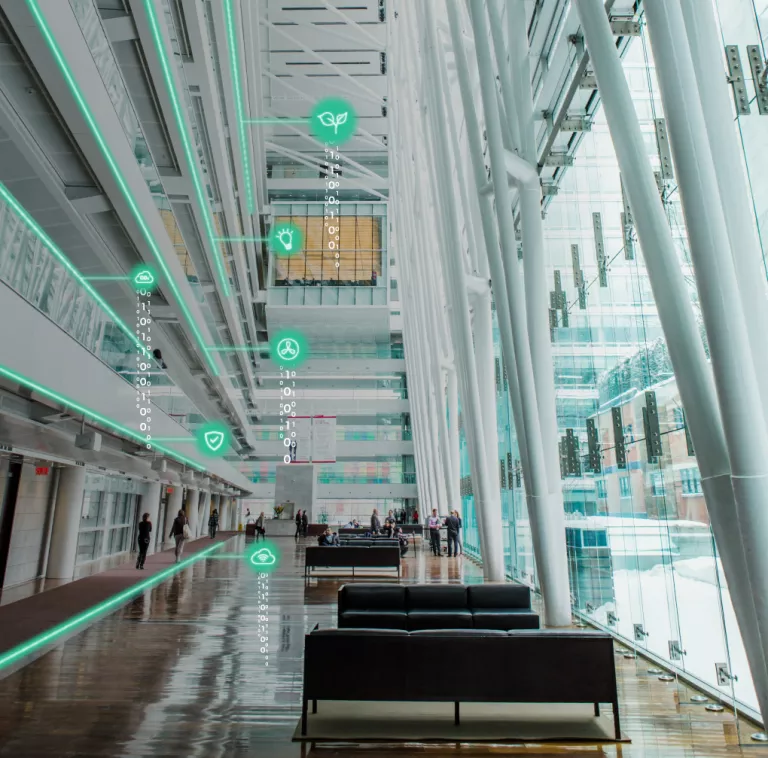 Connected services building