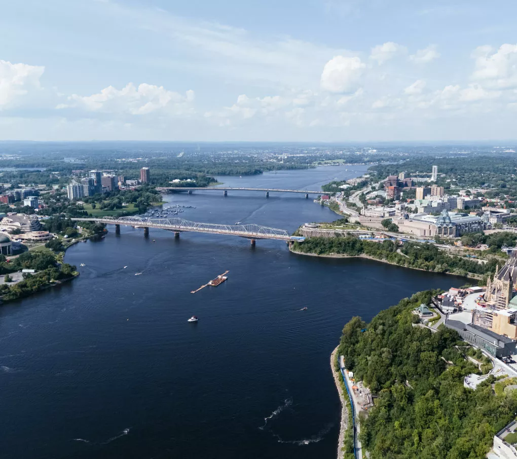 Ottawa Areal shot 