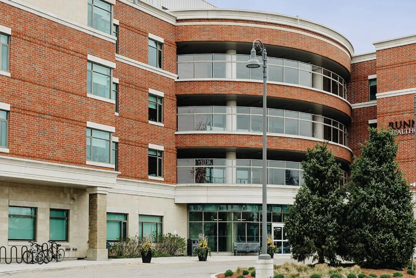 Outside view of the Runnymede healthcare center in Toronto