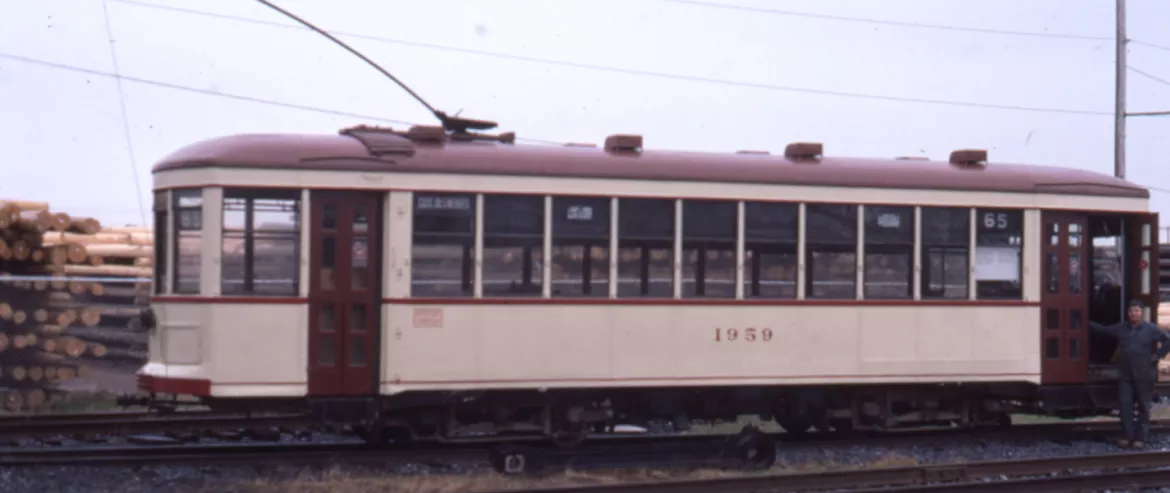 Old Tramway of exporail Montreal