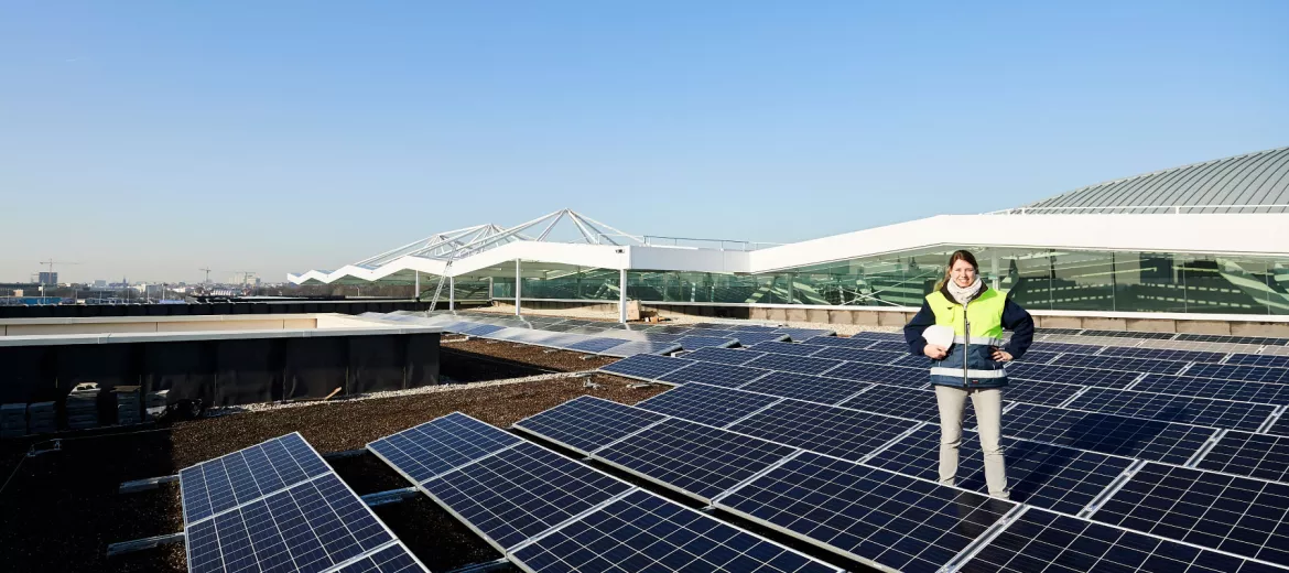 Solar pannel roof 