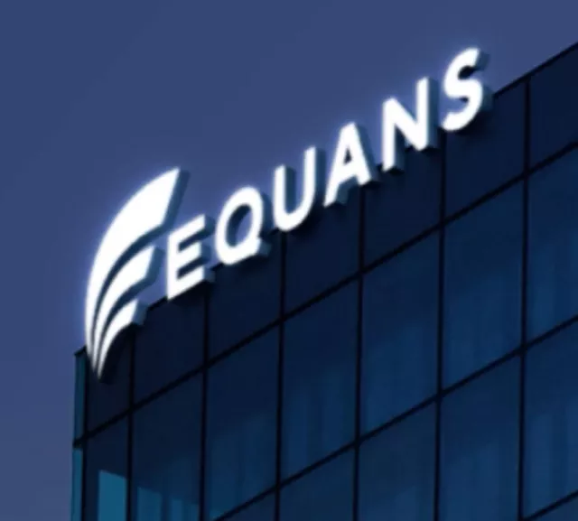 Equans sign on a building